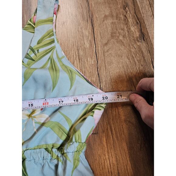 Puanani RJC Hawaiian Dress Size 1X Made In Hawaii Tropical Vacation - Picture 5 of 6